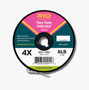 Rio 2Tone Indicator Tippet in One Color